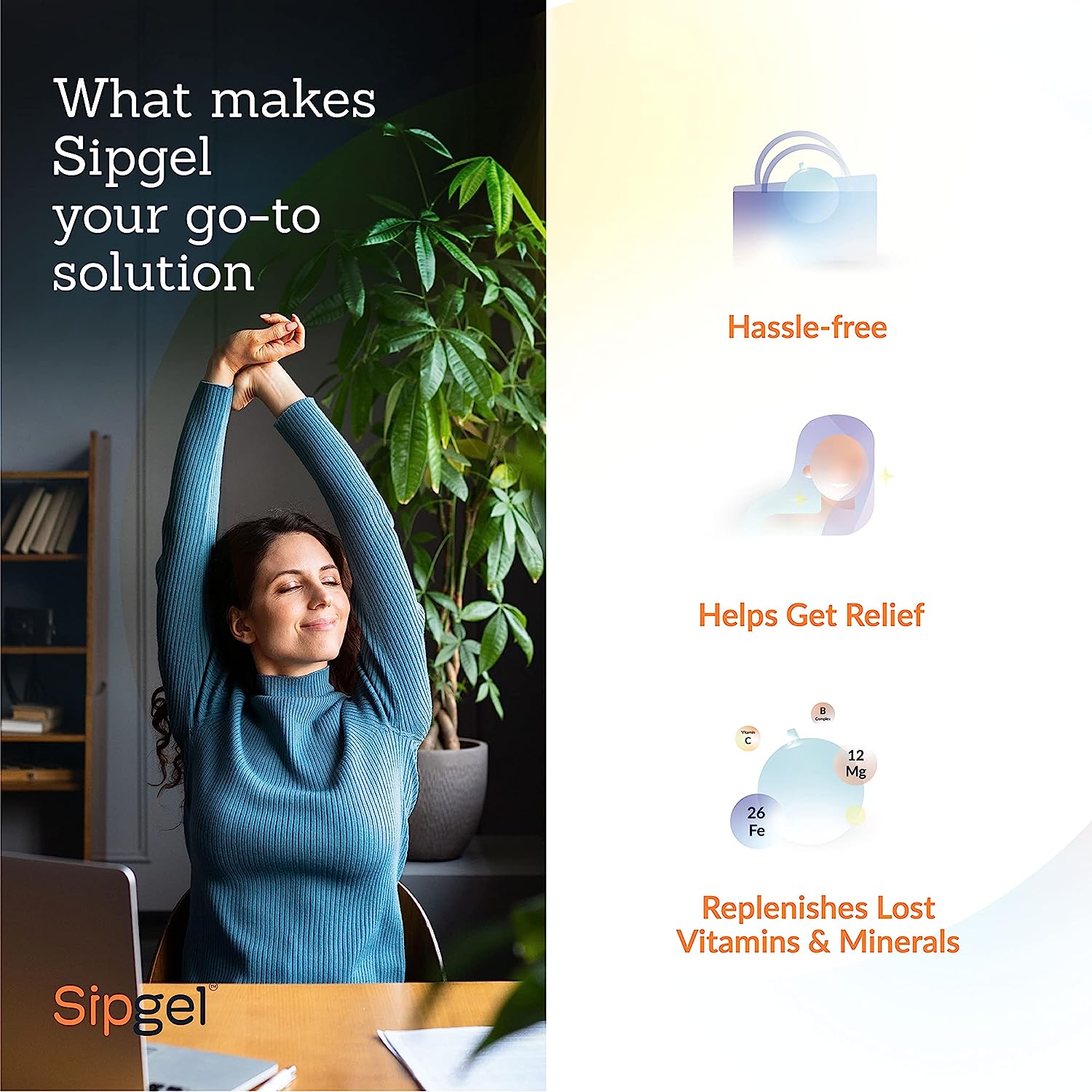 period pain relief gel, Vegan Period Pain Relief Drink, Reduce Period Cramps gel, Period pain Killer products