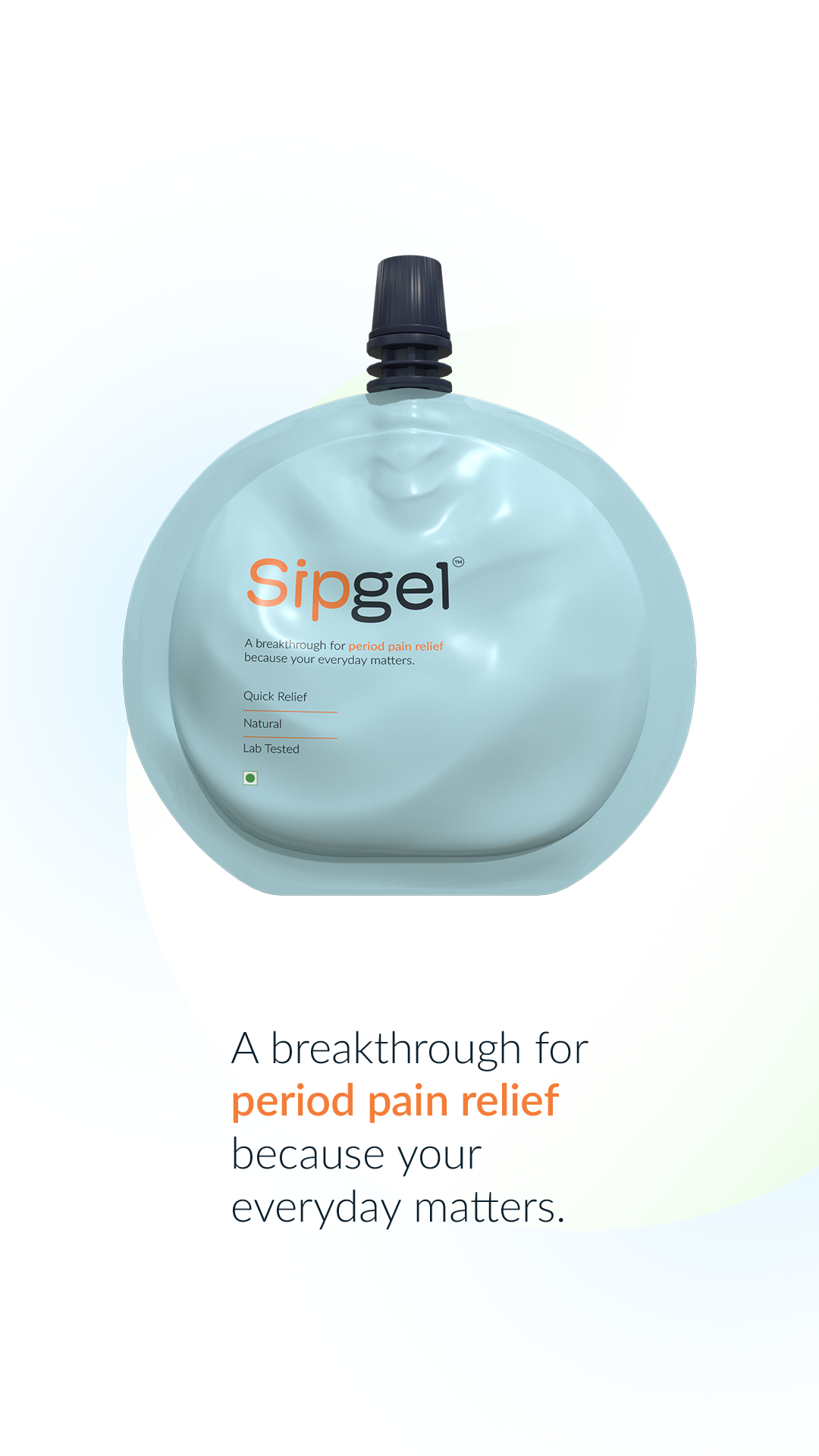 Sipgel - Best period pain solution, Period Cramp Relief Machine, period pain reliever