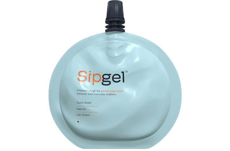 Sipgel - Best period pain solution, Period Cramp Relief Machine, period pain reliever